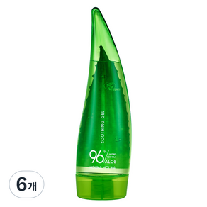 홀리카홀리카 알로에 하이드로 포뮬라 96 수딩젤 미니, 55ml, 6개