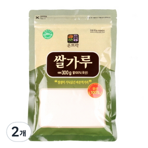 온뜨락 쌀가루, 300g, 2개