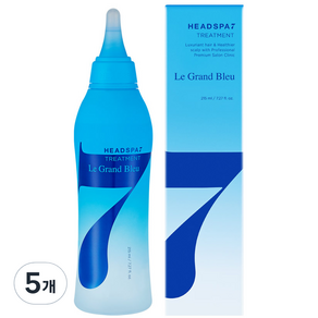 헤드스파7 그랑블루 헤어트리트먼트, 215ml, 5개