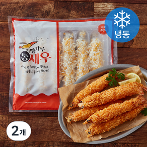 엠디에스 냉동 빵가루 통새우 6개입 (냉동), 300g, 2개