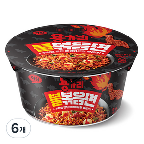 하림 용가리 불 볶음면 컵 114g