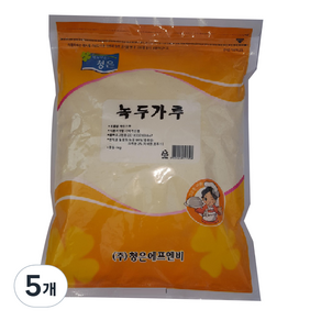 청은 녹두가루, 5개, 1kg