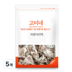 고미네 라벤더티백, 1g, 5개