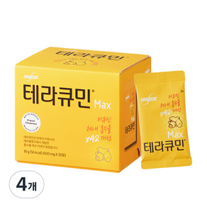 테라큐민 맥스 수용성 커큐민 미니정제 30포, 18g, 4개