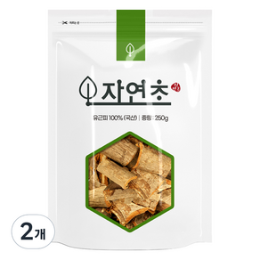 유근피 느릅나무 뿌리껍질, 250g, 2개
