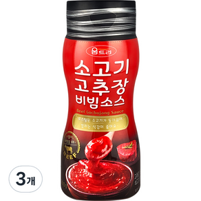 움트리 소고기 고추장 비빔소스, 300g, 3개