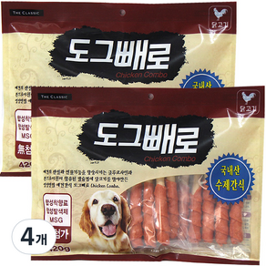 도그빼로 강아지 찹쌀껌 420g