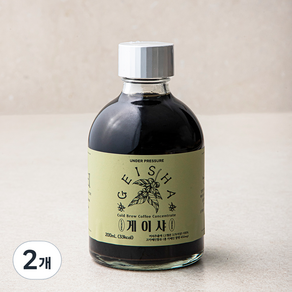 핸디엄 언더프레셔 콜드브루 원액 게이샤, 200ml, 2개