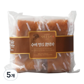 김규흔한과 수제 명인 꿀약과, 320g, 5개