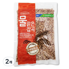 물맑은양평 청운농협 찰수수, 500g, 2개