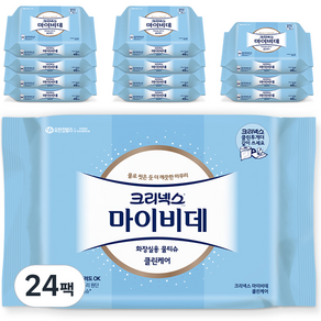 마이비데 화장실용 비데티슈 휴대형, 110g, 46매, 24개