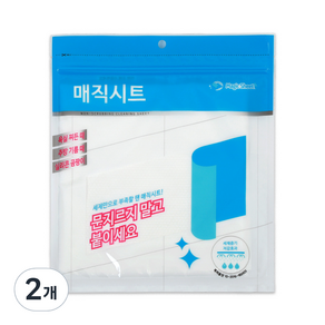 곰팡이 제거 매직시트 대형 5p, 2개