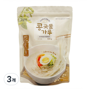 태광식품 콩국물 가루, 3개, 500g