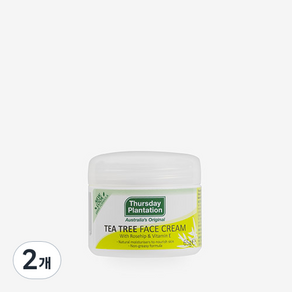 써스데이플랜테이션 티트리 페이스 크림, 65g, 2개