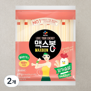 맥스봉 닭가슴살 소시지 14개입, 420g, 2개