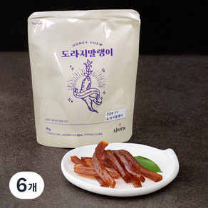 허니츄 도라지말랭이, 6개, 35g