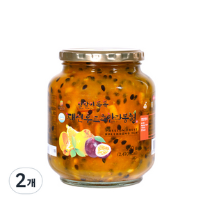 해맑음 패션후르츠 한라봉청, 950g, 1개입, 2개