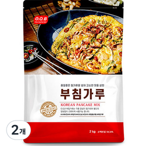 오큐비 부침가루, 2kg, 2개