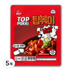 탑볶이 매운맛, 356g, 5개