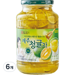 담터 제주 청귤차, 1kg, 1개입, 6개