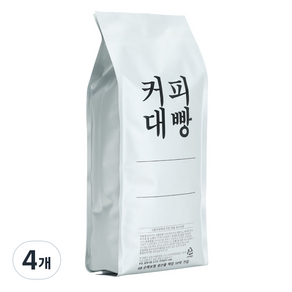 커피대빵 문 센서리 블랜딩 원두커피, 500g, 4개