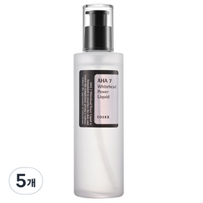 코스알엑스 아하 7 화이트헤드 파워 리퀴드, 100ml, 5개