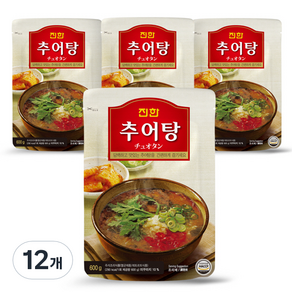 진한식품 진한 추어탕, 600g, 12개