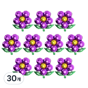 리빙다 꽃받침은박풍선(퍼플) 10개입