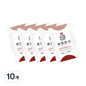 파평분식 떡볶이소스 가루 얼얼한맛, 50g, 10개