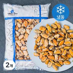 더더착한 칠레산 자숙 홍합살 (냉동), 1kg, 2개