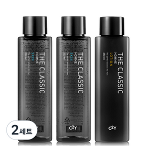 C2Y 더클래식 옴므 2중 스킨 250ml x 2p + 로션 250ml 세트