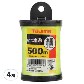 타지마 물실 0.6mm x 500m PRM-S500Y, 4개