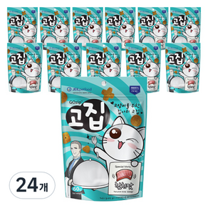 고집 고양이 간식, 참치, 60g, 24개