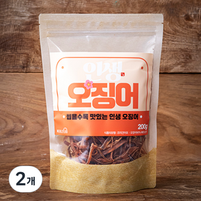 밀리랩 인생 오징어, 200g, 2개