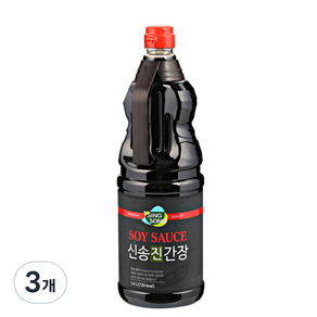 신송 진간장, 1.6L, 3개