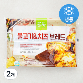 풀무원 풀스쿡 불고기 & 치즈 브레드 6입 (냉동), 510g, 2개