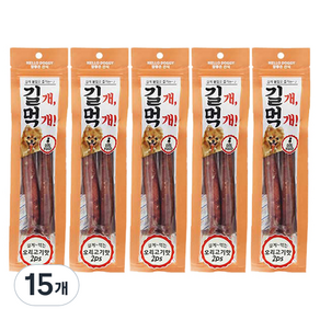 참좋은간식 길개먹개 강아지 간식 2p, 오리고기맛, 64g, 15개