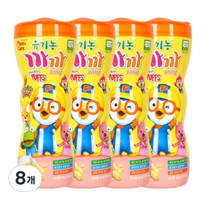 까까 뽀로로 유아 곡물과자, 오리지날, 43g, 8개