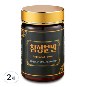 건강중심 침향가루, 2개, 100g