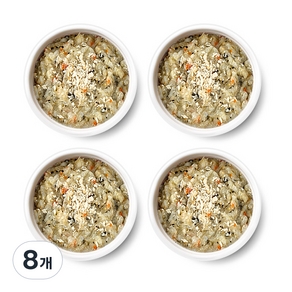 엘빈즈 이지밀 닭가슴살시금치진밥 실온이유식, 닭가슴살 시금치 진밥, 110g, 8개