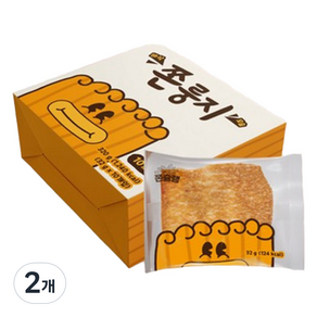 쫀슐랭 바삭꼬숩 쫀룽지 간식, 2개, 320g