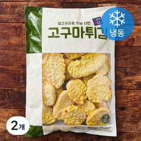 요리가맛있다 고구마튀김 (냉동), 1kg, 2개