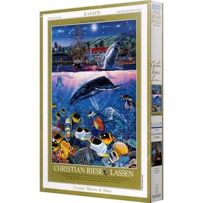 비버리 크리스탈 빛 바다 직소퍼즐 BE91-905, 1000피스, 혼합색상, 1개