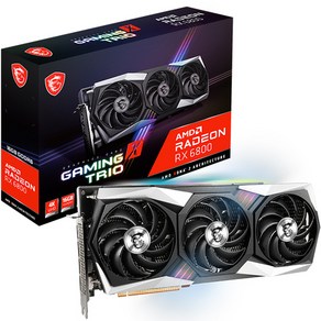 MSI 라데온 RX 6800 게이밍 X 트리오 D6 트라이프로져2 그래픽카드 16GB MS-V396 (MSI코리아)