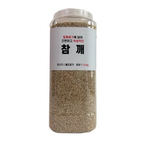 대한농산 통에담은 참깨, 1.5kg, 1개