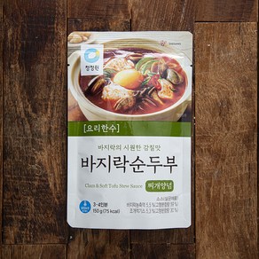 대상 청정원 바지락 순두부찌개 양념