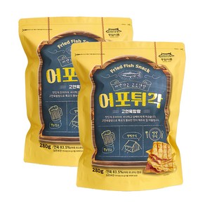 어포튀각, 280g, 2개