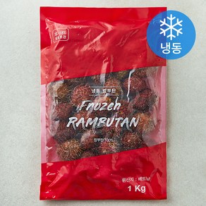 참맘 신정푸드 람부탄 (냉동), 1kg, 1개