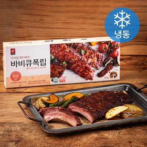 도드람 바비큐 폭립 (냉동), 500g, 1개