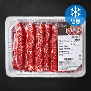 백년미소 국내산 소고기 LA갈비 2등급 구이용 (냉동), 800g, 1개